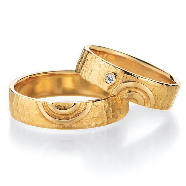 Trauringe Gelbgold von Ruesch 66/51110-051